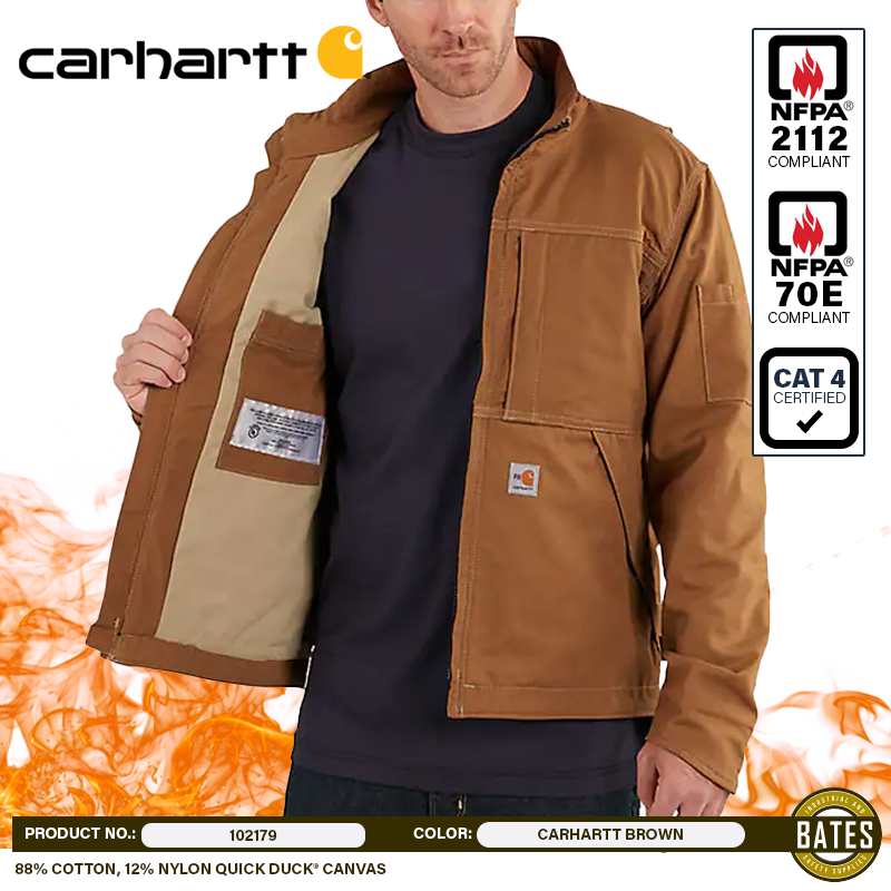 102179 Carhartt Men's FR Full-Swing QUICK DUCK® Jacket