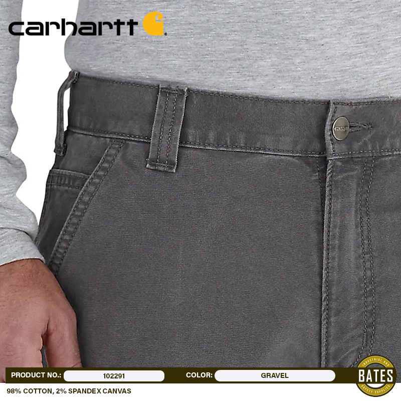 102291 Carhartt Men's RUGGED FLEX® Canvas Work Pants