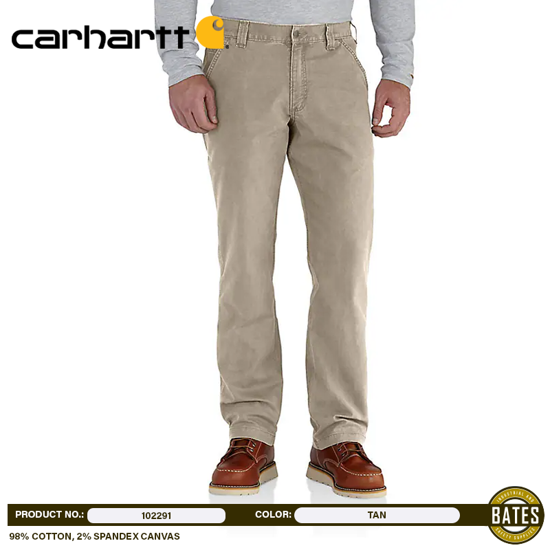 102291 Carhartt Men's RUGGED FLEX® Canvas Work Pants