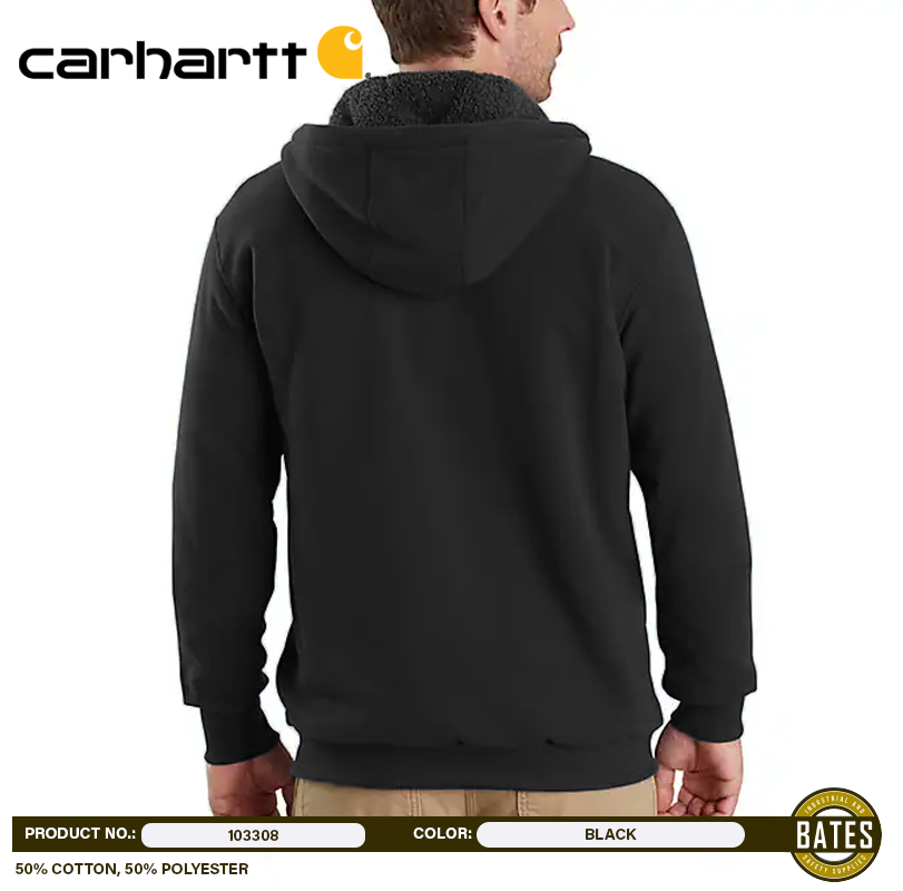 103308 Carhartt Men's RAIN DEFENDER®  Sherpa-Lined Sweatshirt