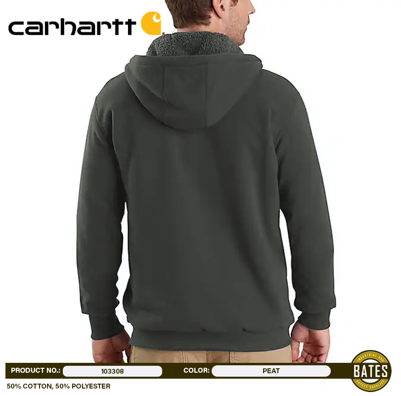 103308 Carhartt Men's RAIN DEFENDER®  Sherpa-Lined Sweatshirt