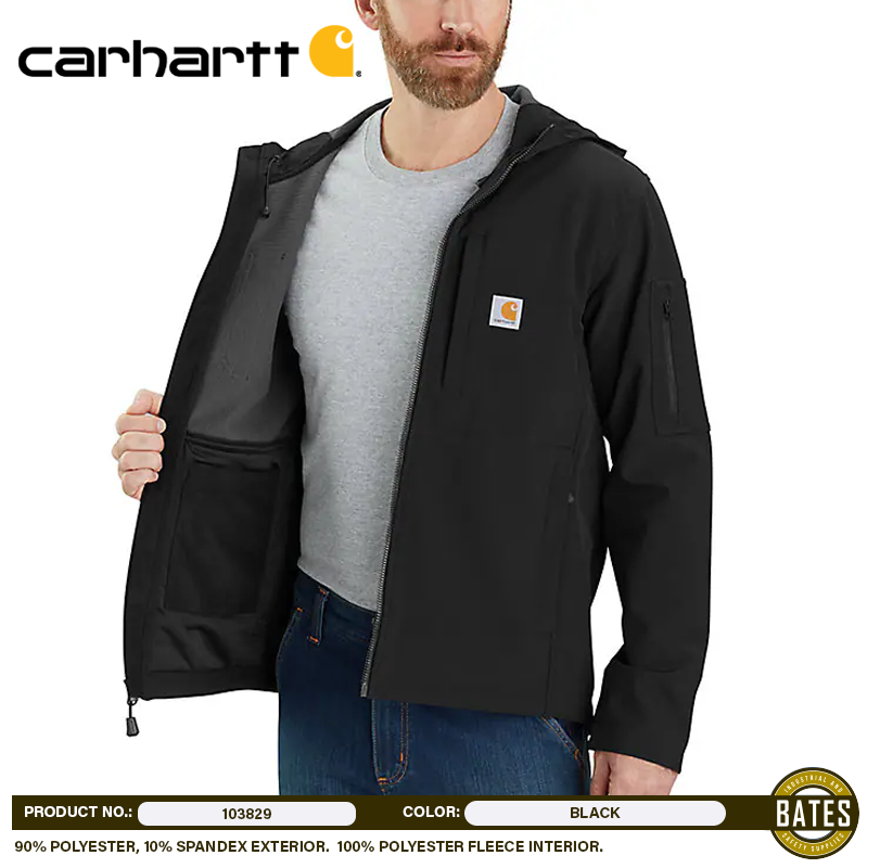 103829 Carhartt Men's RAIN DEFENDER® Hooded Jacket