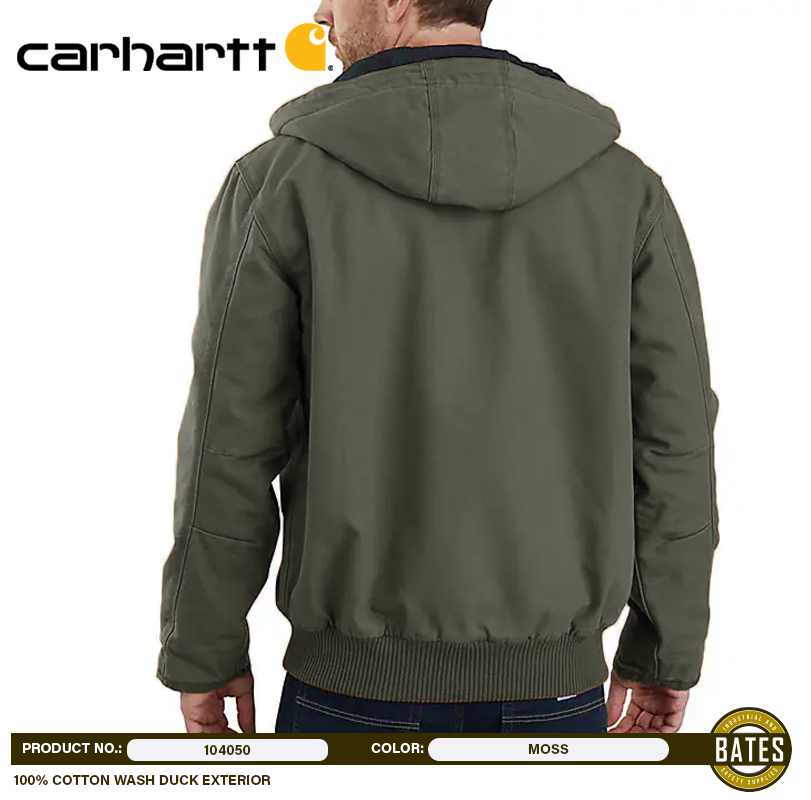 104050 Carhartt Men's Washed Duck Insulated Jacket