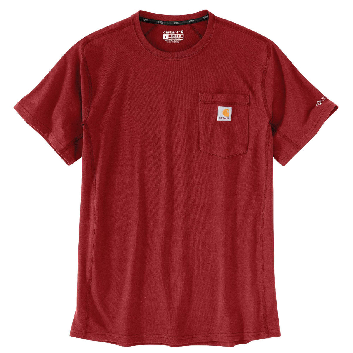 106652 CARHARTT FORCE RELAXED FIT MIDWEIGHT SHORT-SLEEVE POCKET T-SHIRT