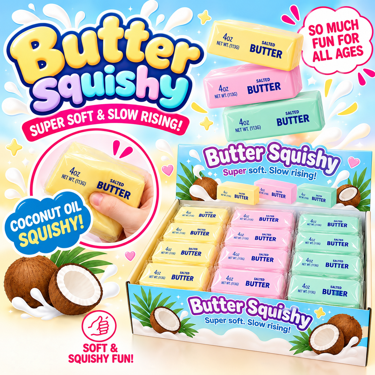 COCONUT OIL BUTTER -1 PCS