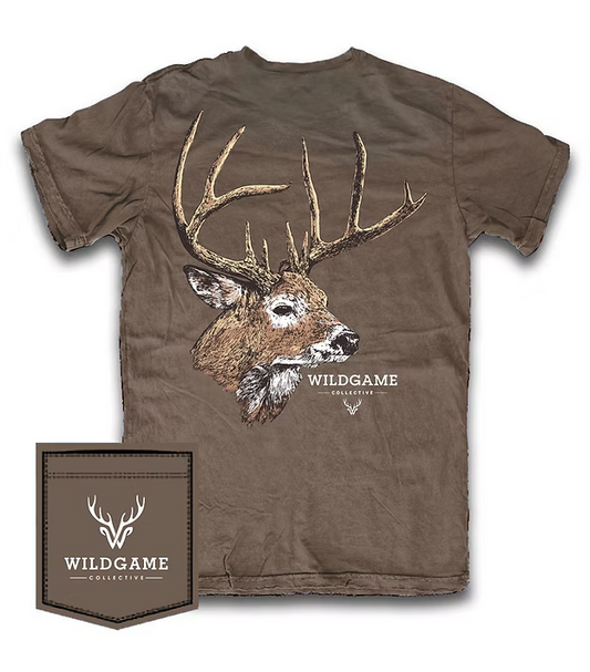 (R-WG-112) FIELDSTONE WILDGAME BUCK TEE