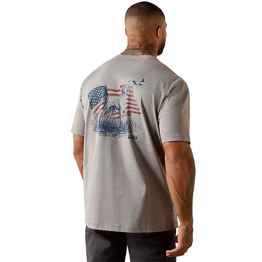 10071340 ARIAT MEB'S REBAR COTTON STRONG DAWG T-SHIRT