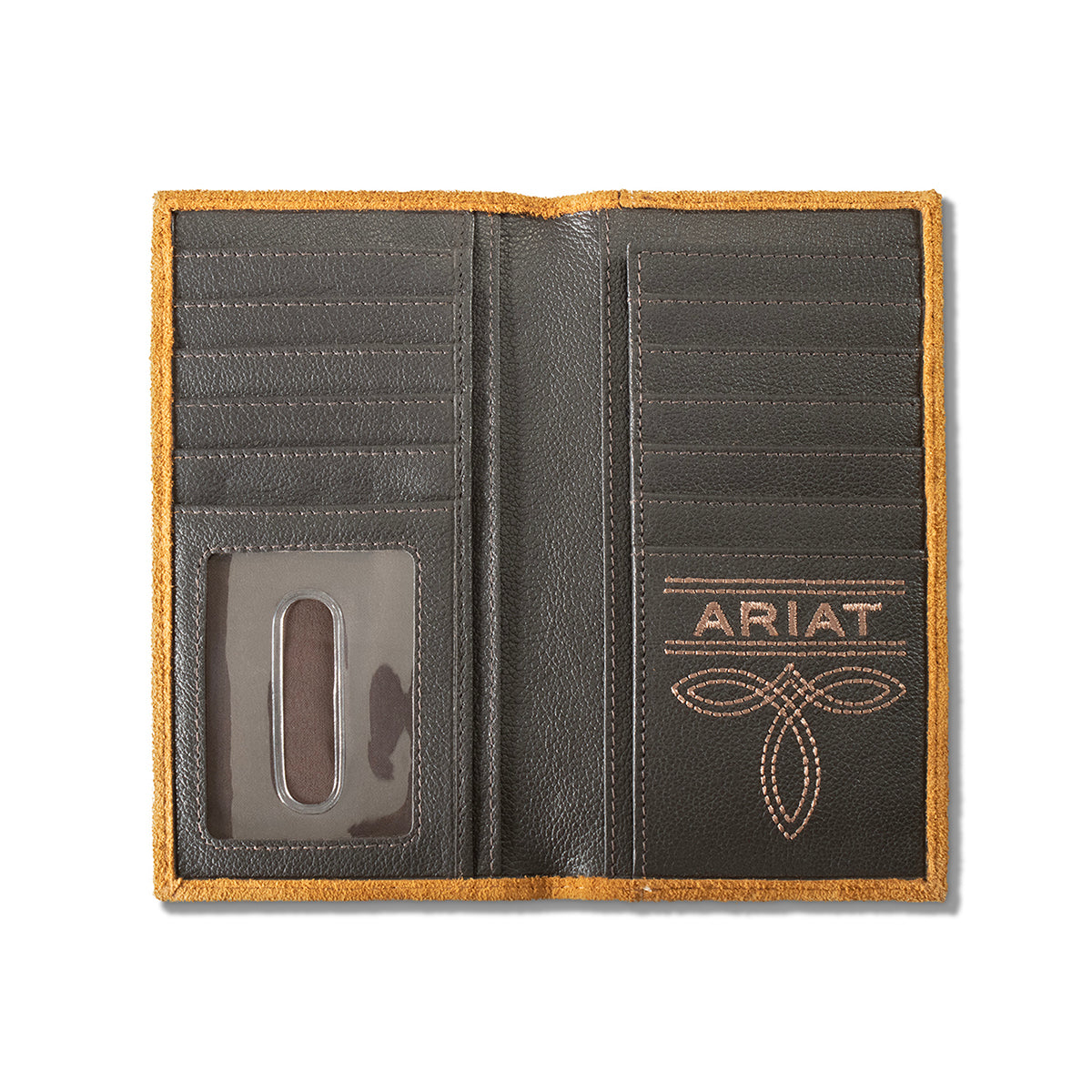 A3565008 ARIAT RODEO WALLET FLORAL OVERLAY