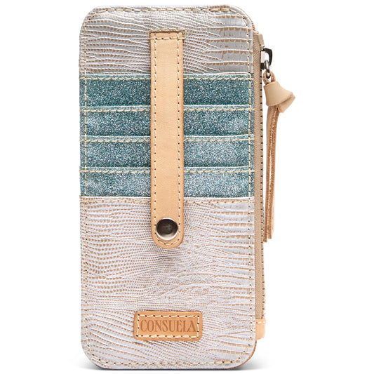 CONSUELA CARD ORGANIZER CELESTE