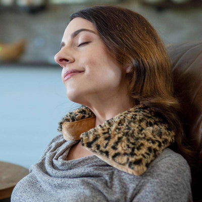 WARMIES LEOPARD NECK WRAP WARMIES