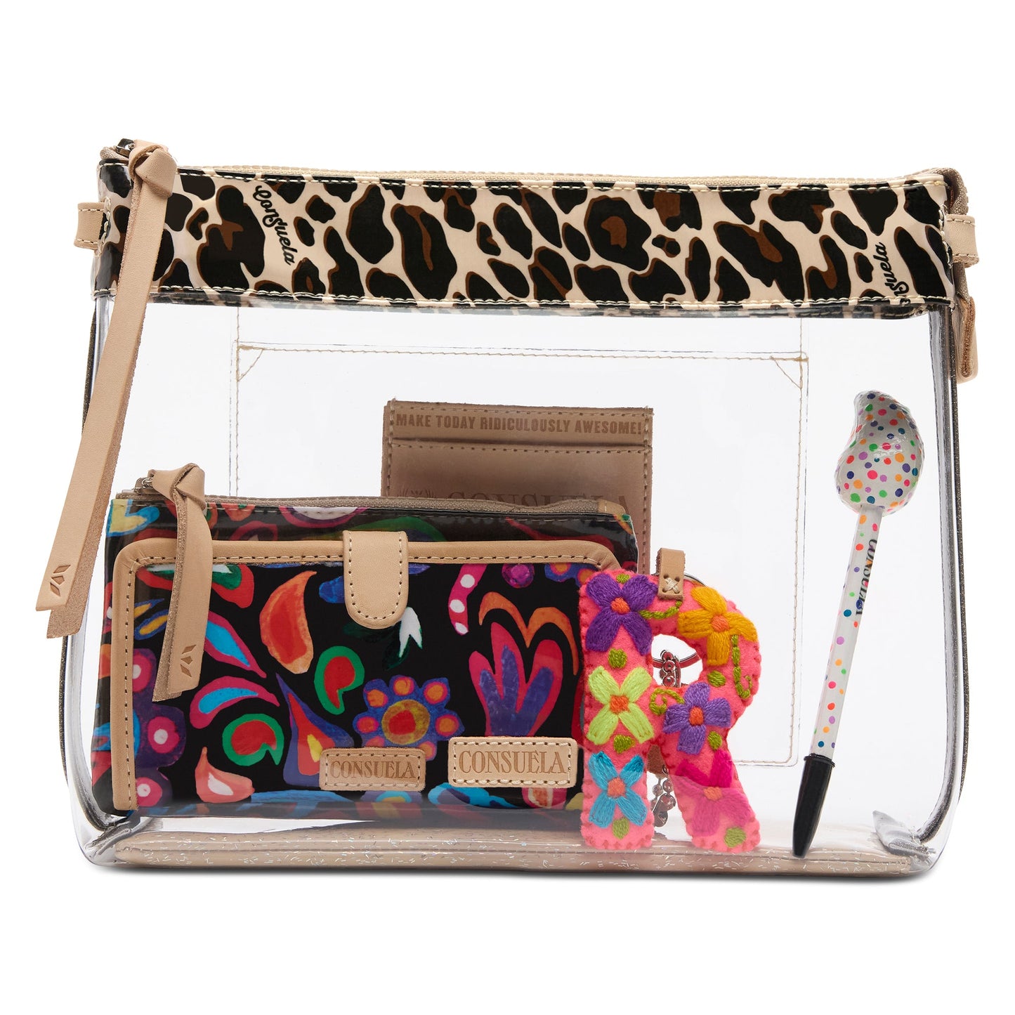 CONSUELA CLEAR MONA DOWNTOWN CROSSBODY