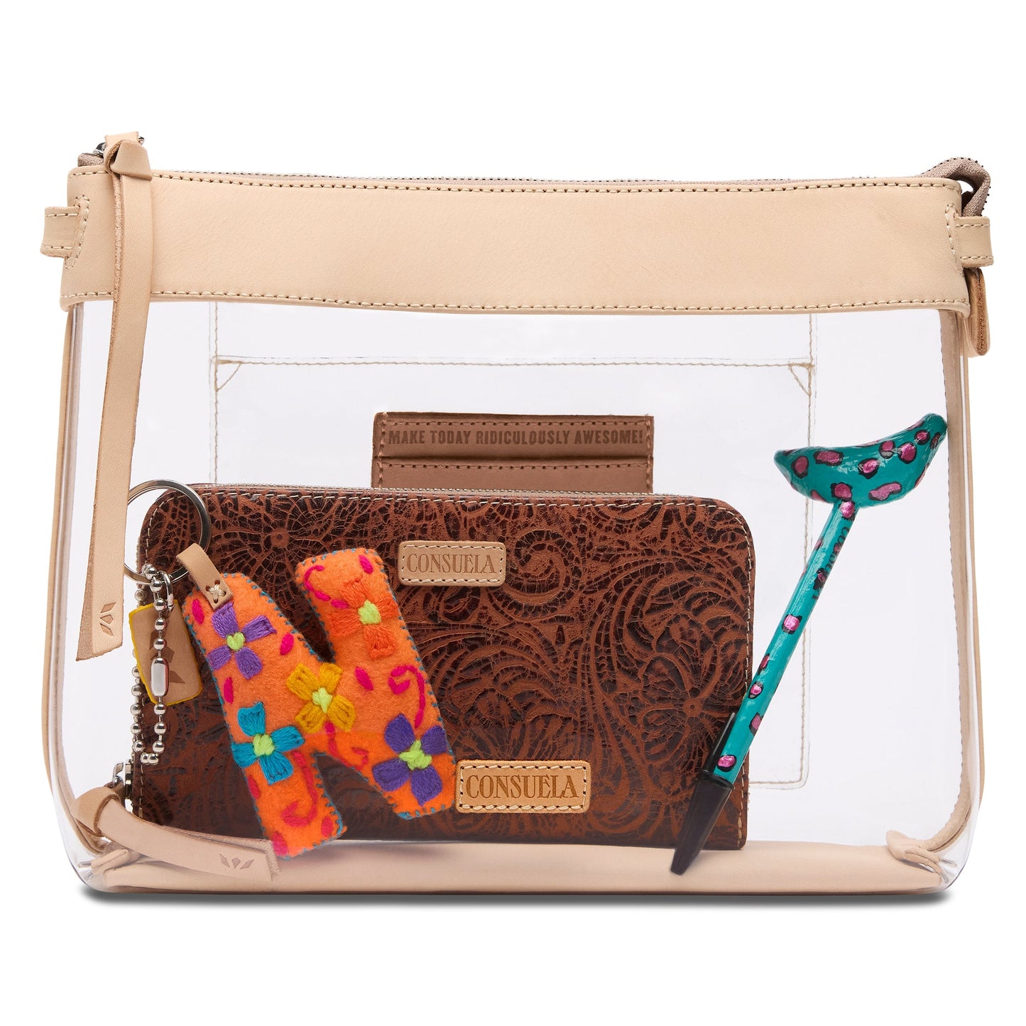 CONSUELA CLEAR DIEGO DOWNTOWN CROSSBODY