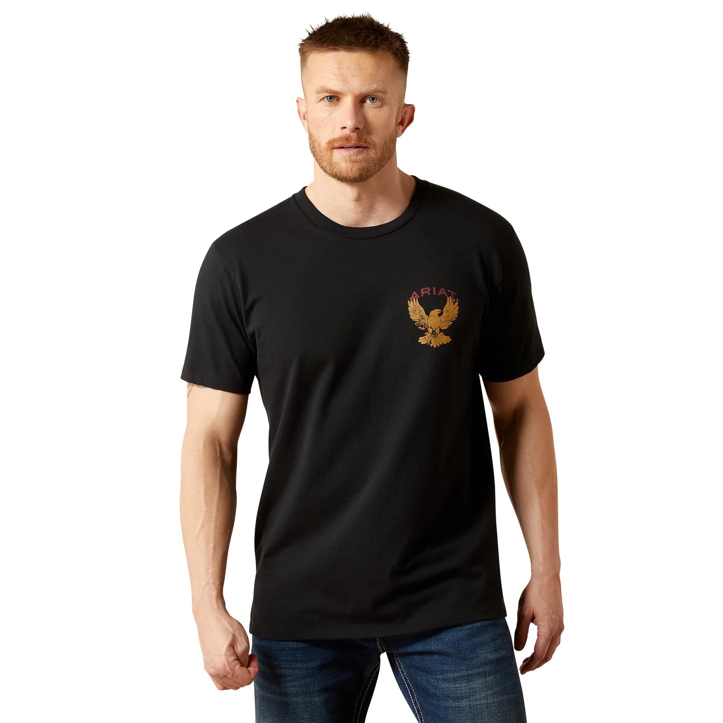 10065898 ARIAT MEN'S RUSTIC EAGLE T-SHIRT