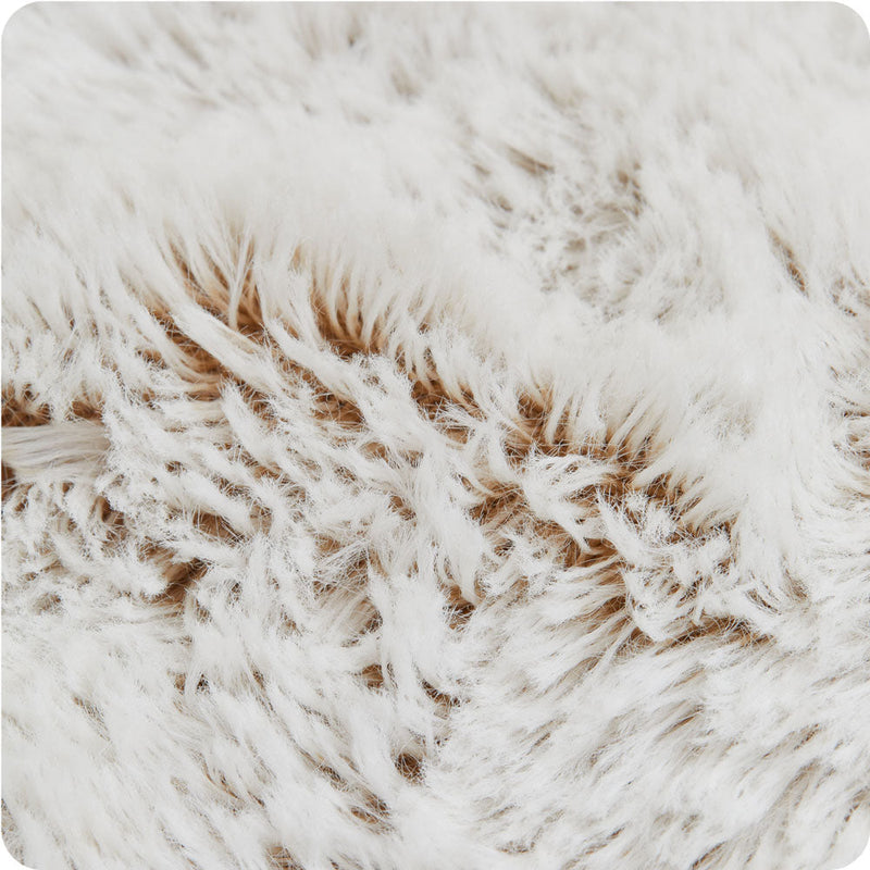 WARMIES MARSHMALLOW BROWN HEART HEAT PAD WARMIES