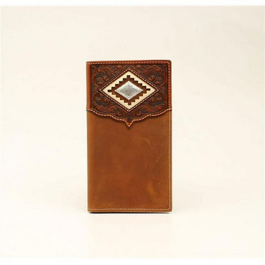 A3543044 ARIAT RODEO WALLET DIAMOND CONCHO