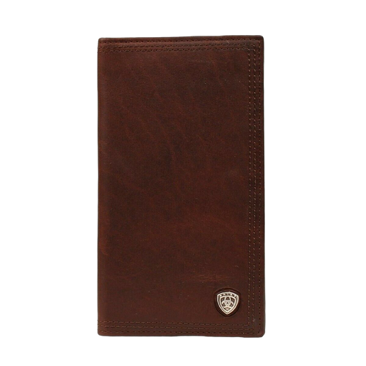 A35118283 ARIAT RODEO WALLET DARK COPPER