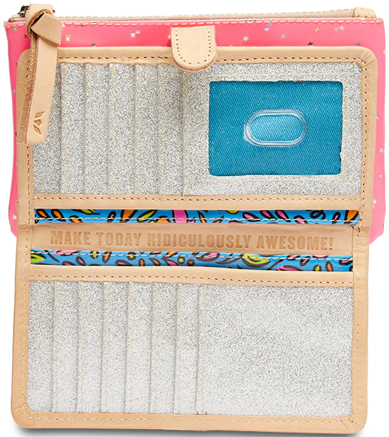 CONSUELA SLIM WALLET SHINE