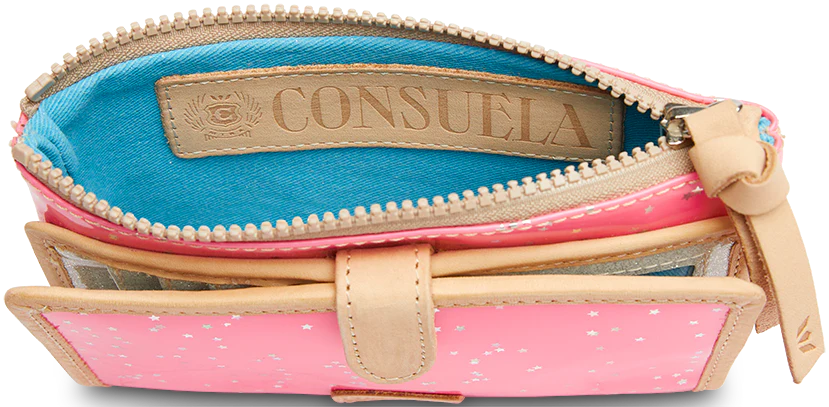 CONSUELA SLIM WALLET SHINE