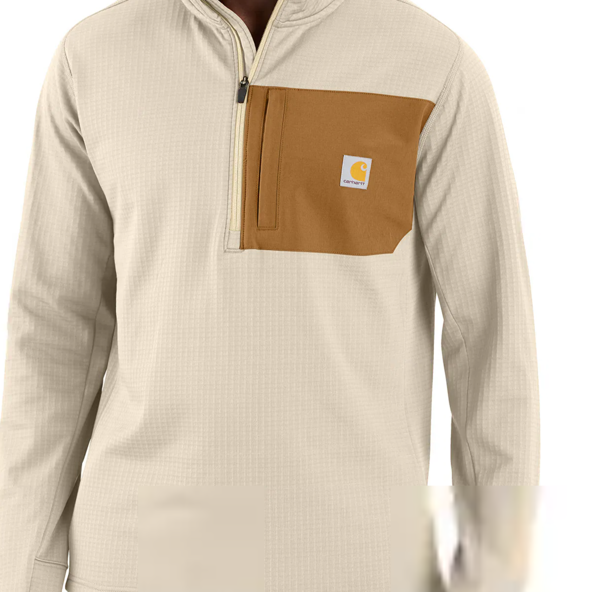 Carhartt Force® Relaxed Fit Mock Neck Half-Zip T-Shirt