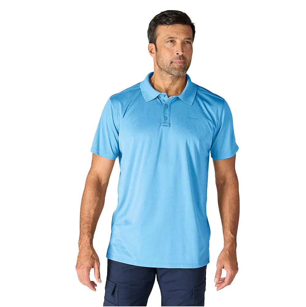 106901 CARHARTT MEN'S FORCE SUN DEFENDER RELAXED FIT LOGO POLO SHIRT
