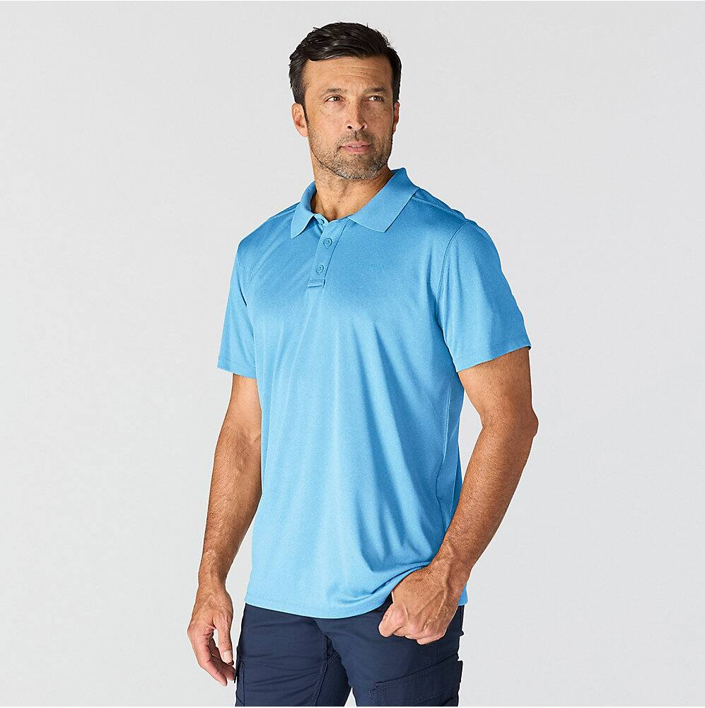 106901 CARHARTT MEN'S FORCE SUN DEFENDER RELAXED FIT LOGO POLO SHIRT