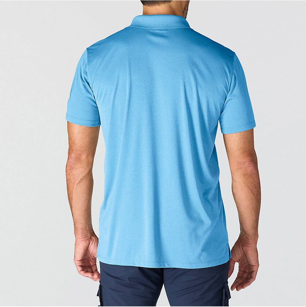106901 CARHARTT MEN'S FORCE SUN DEFENDER RELAXED FIT LOGO POLO SHIRT