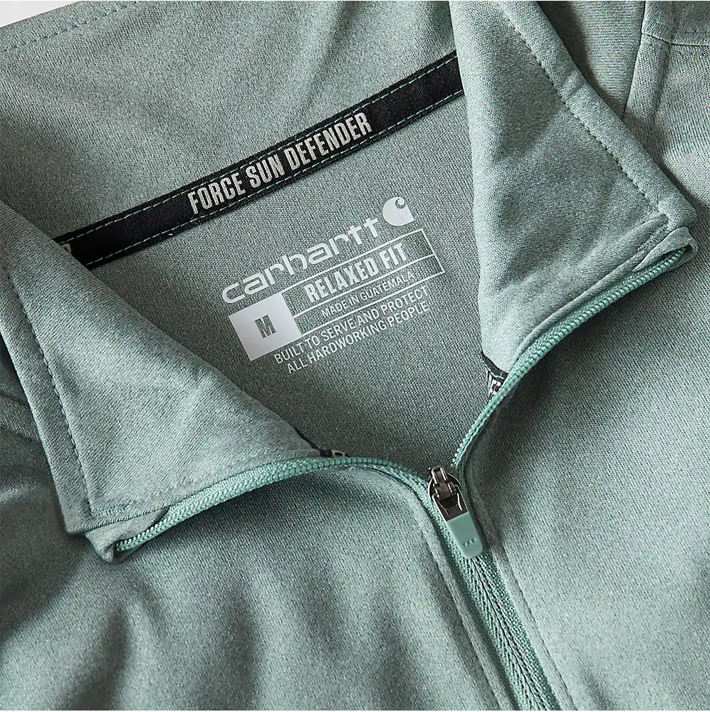 106573 CARHARTT MEN'S FORCE SUN DEFENDER RELAXED HALF ZIP