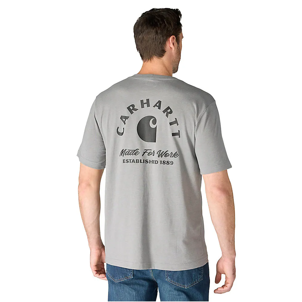 107317 CARHARTT MEN'S IRVINE RELAXED FIT WORK T-SHIRT