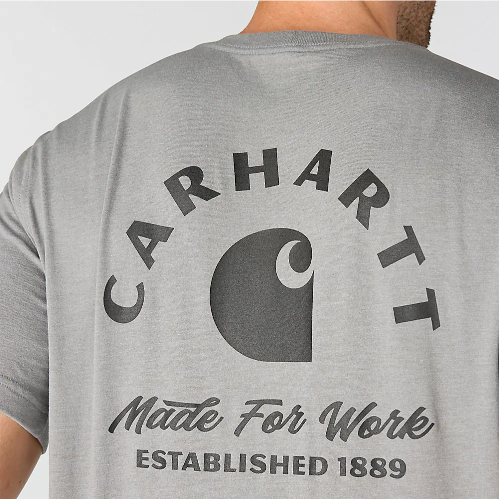 107317 CARHARTT MEN'S IRVINE RELAXED FIT WORK T-SHIRT