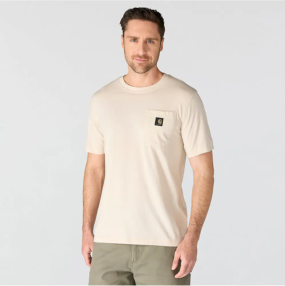 107357 CARHARTT MEN'S IRVINE RELAXED FIT CAMO RIVET T-SHIRT