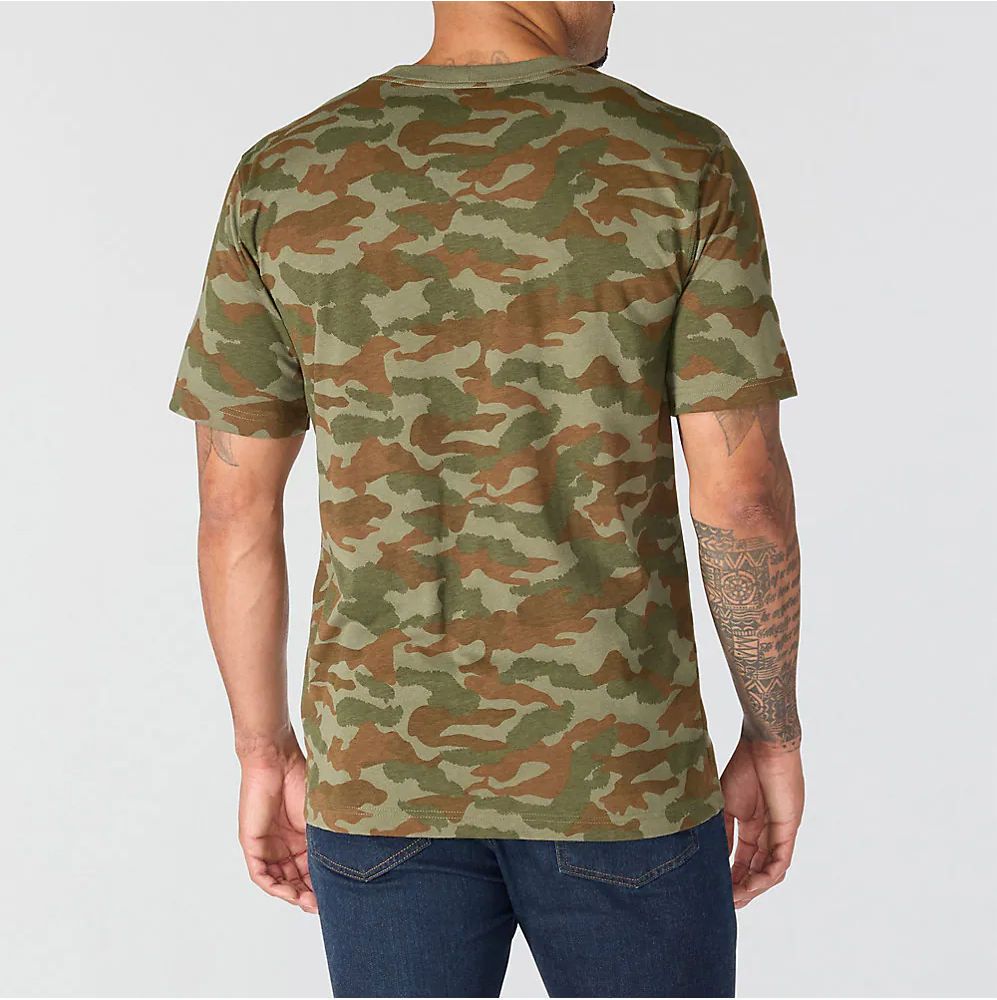 107298 CARHARTT MEN'S IRVINE RELAXED FIT CAMO T-SHIRT