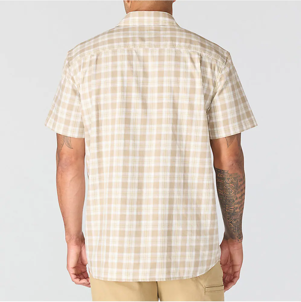 107272 CARHARTT MEN'S BOZEMAN RELAXED FIT SHORT SLEEVE PLAID SHIRT