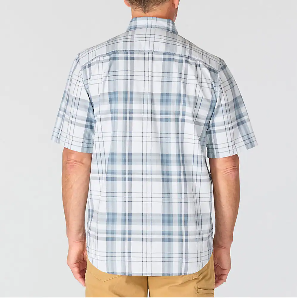 107273 CARHARTT MEN'S FORT LOOSE FIT SHORT SLEEVE PLAID SHIRT