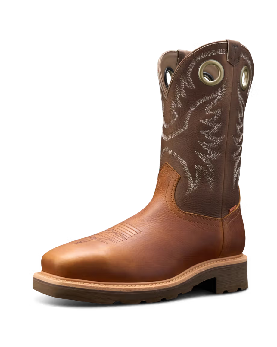 TECOVAS LongHaul Waterproof Square Composite Toe Work Boot