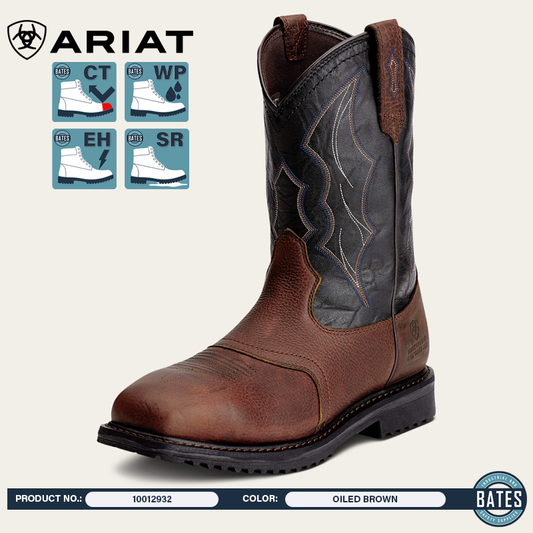 10012932 Ariat Men's RIGTEK WP/CT Work Boots