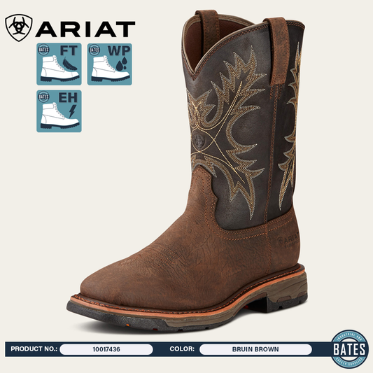 10017436 Ariat Men's WORKHOG® WP Work Boots