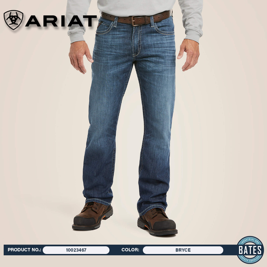 10023467 Ariat Men's FR M4 DuraLight Boot Cut Jeans
