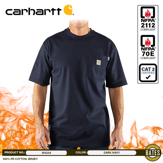100234 Carhartt Men's FR FORCE® SS Pocket T-Shirt