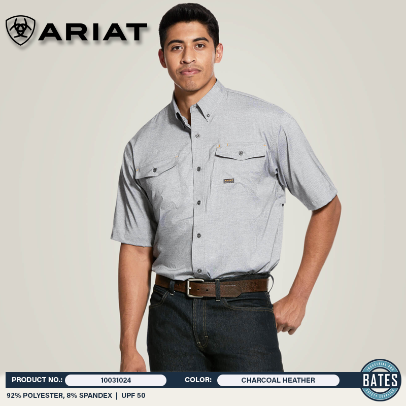 10031024 Ariat Men's "MADE TOUGH" VentTek Work Shirt