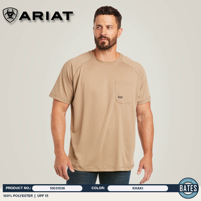 10031036 Ariat Men's REBAR® Heat Fighter SS T-Shirt