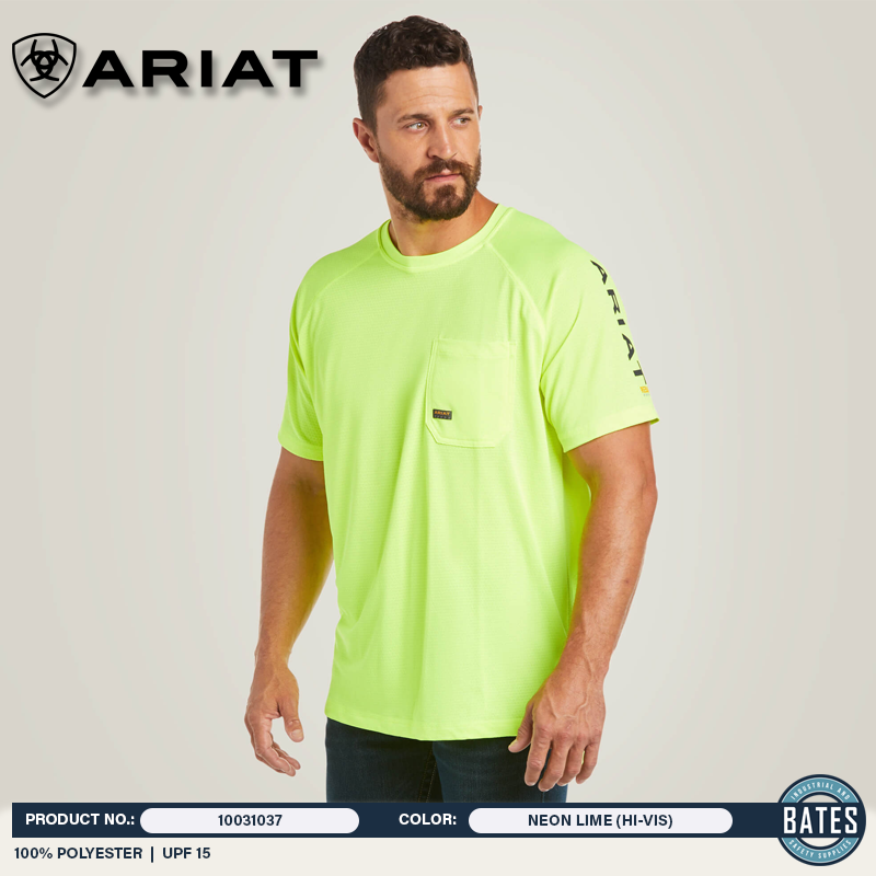 10031037 Ariat Men's REBAR® Heat Fighter SS T-Shirt