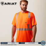 10039195 Ariat Men's HI-VIS ANSI SS T-Shirt