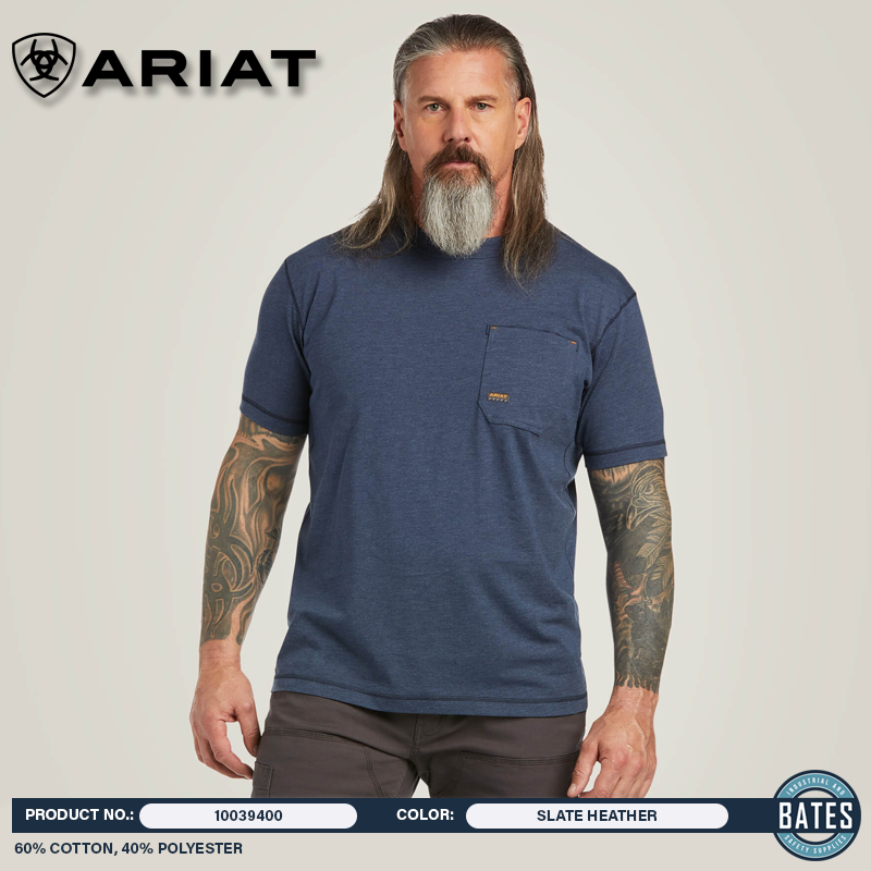 10039400 Ariat Men's REBAR® Workman SS T-Shirt
