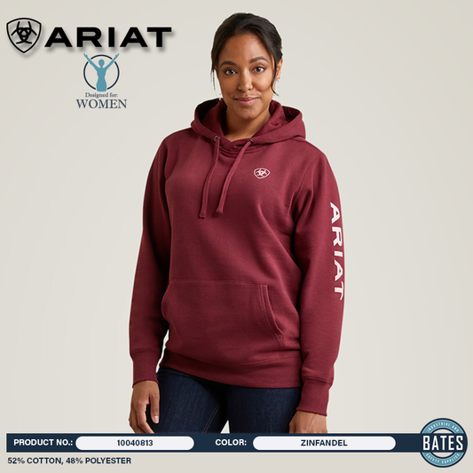 10040813 Ariat Women's ARIAT Logo Hoodie
