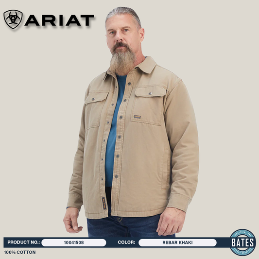 10041508 Ariat Men's REBAR® Classic Canvas Shirt Jacket
