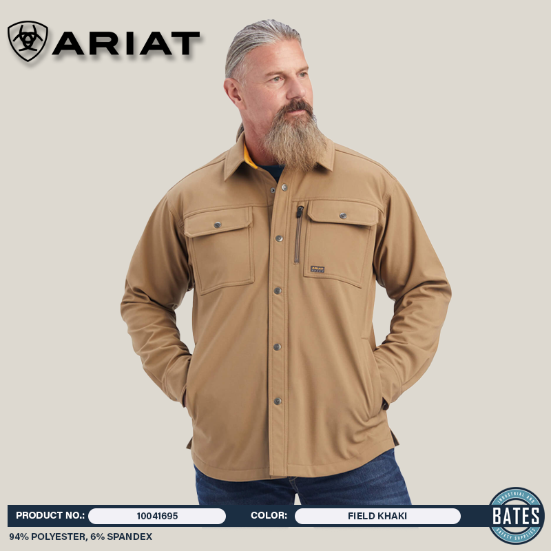 10041695 Ariat Men's REBAR® Softshell Shirt Jacket