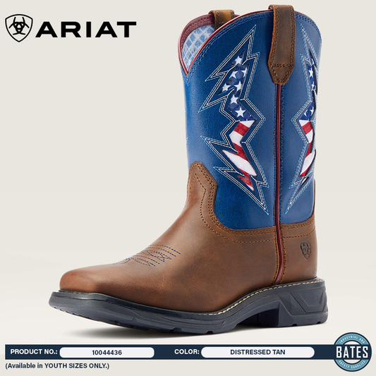 10044436 Ariat Kid's WORKHOG XT/VT BOLT Western Boots
