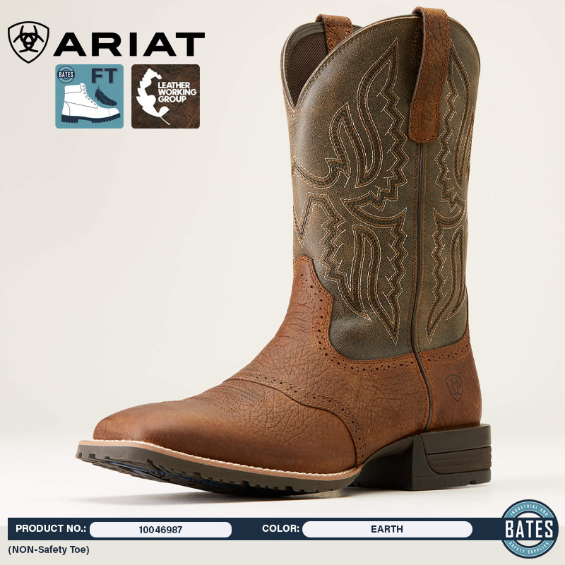 10046987 Ariat Men's Hybrid Ranchway Western Boots