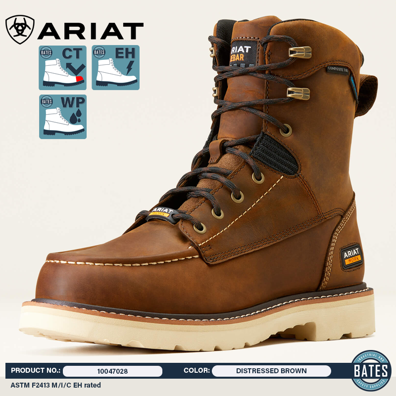 10047028 Ariat Men's REBAR Lift WP/CT Work Boots