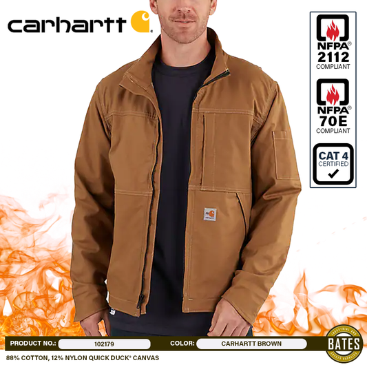 102179 Carhartt Men's FR Full-Swing QUICK DUCK® Jacket